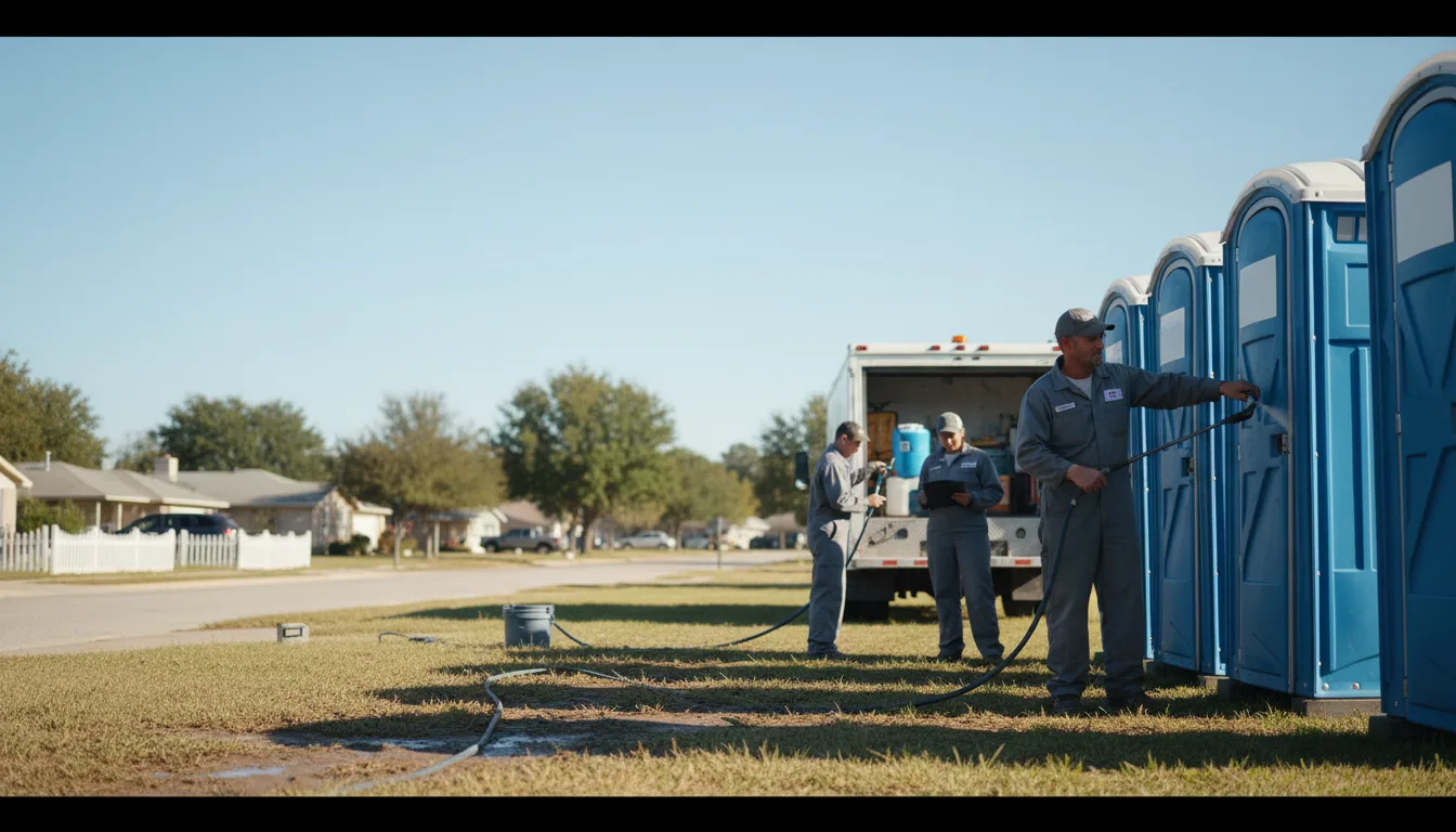 Long-Term Portable Toilet Rental in Chunchula, AL near me